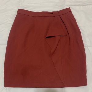 Salmón color skirt